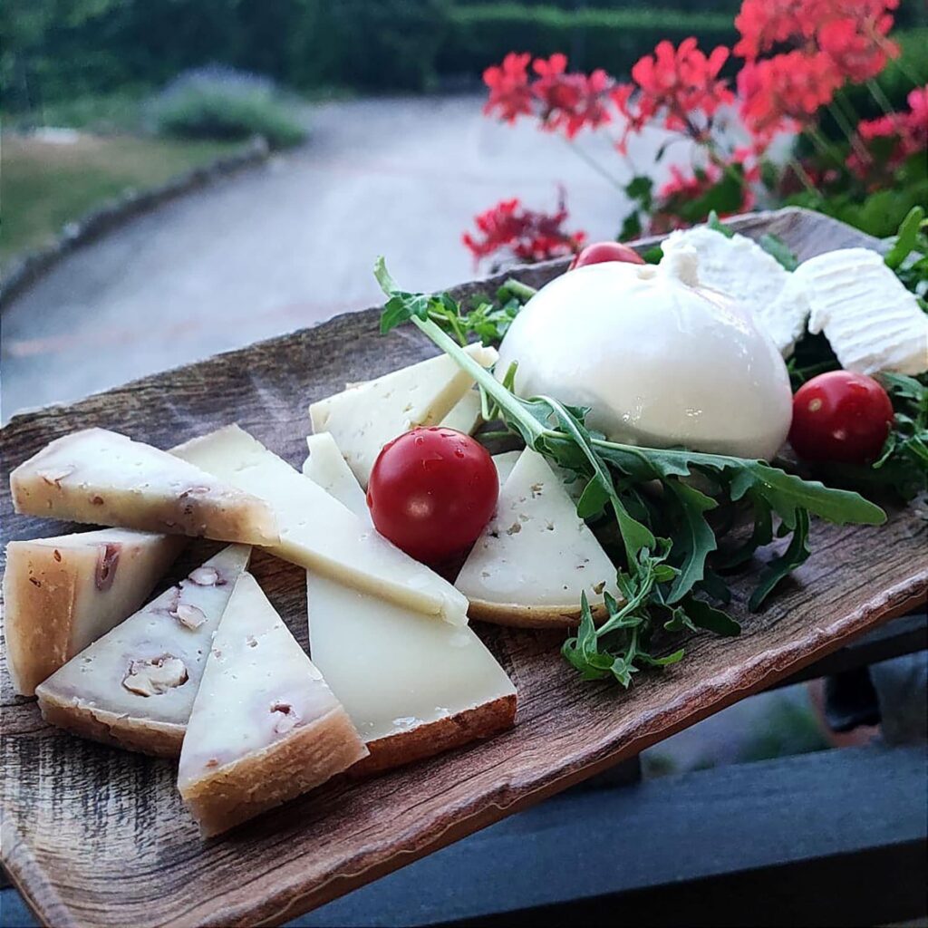 Antipasti al Ristorante Rocca di Rivituro